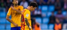 Messi delusione post Celta Vigo 4-1