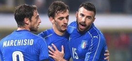 Gabbiadini-Marchisio-Barzagli Nazionale