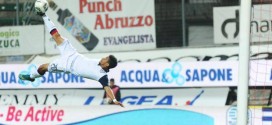 Tello Lanciano-Cagliari Serie B, foto Lapresse