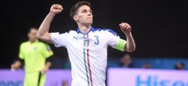 Gabriel Lima capitano Italia calcio a 5 Euro Futsal 2016