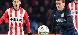 Guardado-Griezmann PSV-Atletico Champions