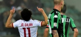 Mohamed Salah Sassuolo-Roma Serie A