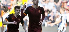 Dzeko Udinese-Roma Serie A