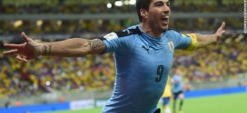 Suarez Brasile-Uruguay qual. Russia 2018