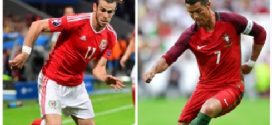 Bale-Ronaldo Portogallo-Galles Euro 2016