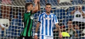 Berardi Sassuolo-Pescara Serie A, foto Ansa