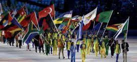 Portabandiera cerimonia chiusura Rio 2016, foto Getty