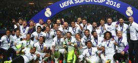 Real Madrid vincitore Supercoppa Europea 2016, foto Getty