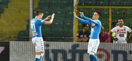 Zielinski-Callejon Napoli, foto Ansa